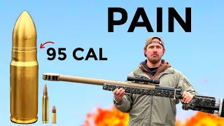 Can I Survive The Biggest Rifle Ever Made? - .950 Cal