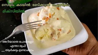 കടയിൽ നിന്നും മേടിക്കുന്ന സെയിം ഐസ്ക്രീം മിക്സിയിൽ  Icecream recipe Malayalam