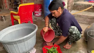 आज मैंने बनायी है भिंडी की सब्ज़ी Anushka devika pari 