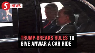 Anwar to Trump: You break rules to give me a ride on the Beast