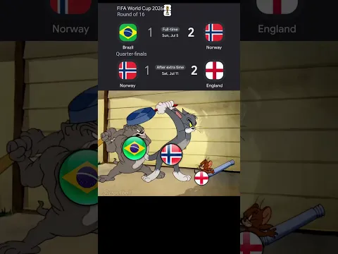 Brasil vs Norway vs England | #FIFAWorldCup2026