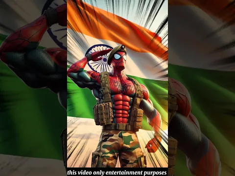"Superheroes vs Pakistan | Spider-Man, Thanos aur Bharat ka Badla!"😱💥#shorts #viralshorts #army