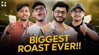 Biggest Roast Ever!! | @CarryMinati, @officialscoutop, @triggeredinsaan & @MortaLyt | Playground #GameKyaHai