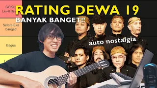 RATING LAGU DEWA 19, AHMAD DHANI SI MAESTRO JENIUS!! (AUTO NOSTALGIA)