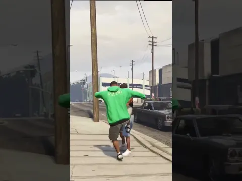 GTA v Momento divertido 👻🤣 #shorts