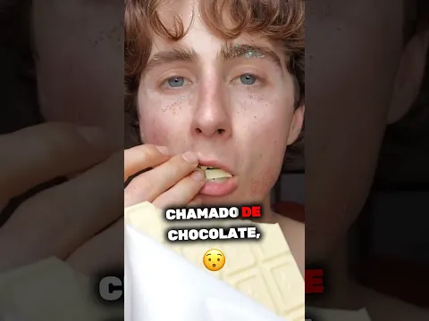 O CHOCOLATE BRANCO FOI PROIBIDO EM ALGUNS PAÍSES #youtube