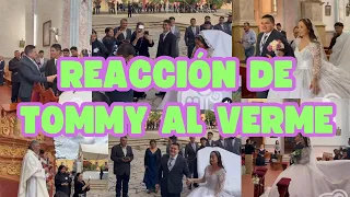 Así reacciono Tommy al verme/mariajessica 🫶🏻 #boda #amor #family #story #pareja #sueños #matrimonio