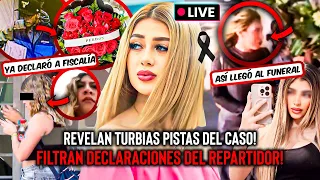 AMIGA DE VALERIA MÁRQUEZ CAPTADA EN FUNERAL! YA REVELARON AL REPARTIDOR DE FLORES! ERIKA YA DECLARÓ