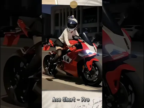 Anh chàng đạp xe bị cô gái moto trêu trọc #aceshortpro