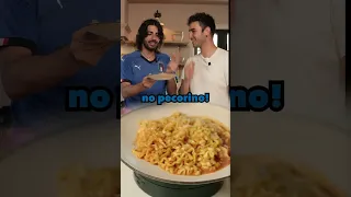 Italian VS Buldak Carbonara
