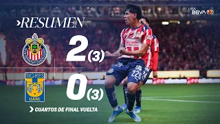CHIVAS 2-0 TIGRES | ¡El Rebaño es Semifinalista! | ConMéxico C26