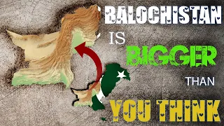 Physical Map of Balochistan Province