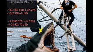 LIVE- $300k  Bitcoin Ethereum Trade GONE BAD - REAL DIAMOND HAND TRENCH FIGHT