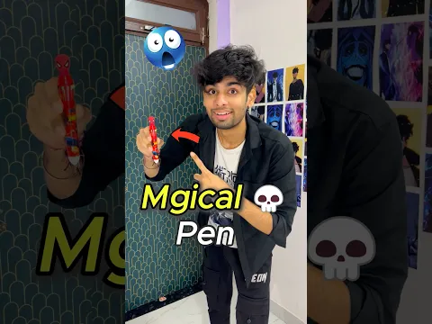 SPIDER-MAN MAGICAL PEN 😱🪄 | MINI VLOG #shorts #minivlog #magic