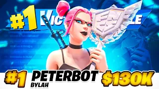 🏆1ST PLACE IN FNCS GRAND FINALS ($130,000) 🏆 | Peterbot
