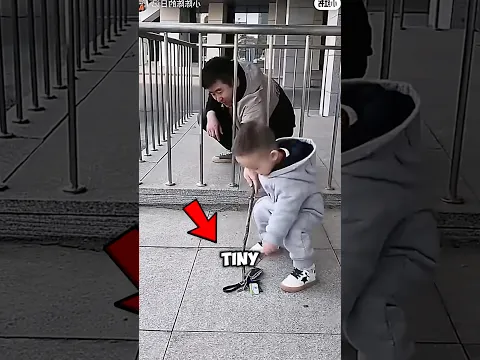 This boy used the same trick as his father ❤️