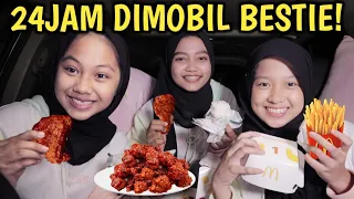 TANTANGAN 24JAM DI MOBIL GABOLEH KELUAR |Desma And Bestie