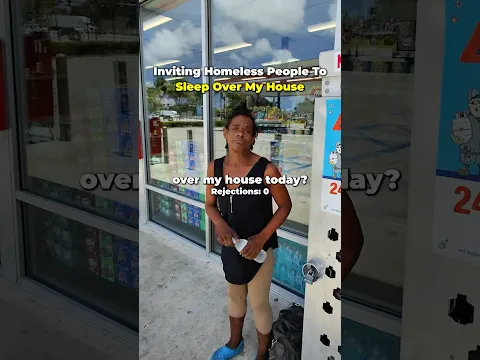 Inviting Homeless People To Sleep Over My House Pt. 2