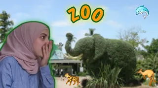 رحت على اكبر حديقة حيوانات بمدينتي 🐆🐶 | ضفدع لونو ازرق 😦😳
