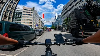 DELIVERING IN OSLO 🇳🇴 - UNTIL MY E-BIKE BATTERY DIES