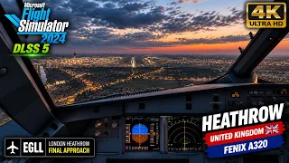 🔥DLSS 5 Just Changed MSFS 2024… Heathrow Looks REAL! 😱