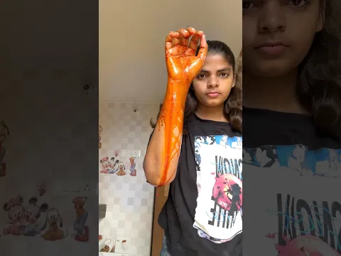 Making Fake Blood at Home #shorts #science#chemistry