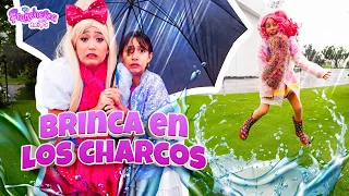 Mia BRINCA en los CHARCOS | Se ENFERMA | Franchesca y sus Amigos