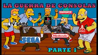 La Guerra de Consolas 1 🥷🥷🎮🎮 (Primera Generación)
