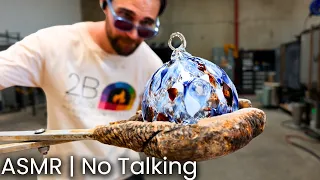 2000° Molten Glass to Perfect Ornaments | ASMR (Satisfying Process)