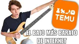 COMPRÉ EL BAJO ELÉCTRICO MÁS BARATO DE TODO INTERNET EN TEMU