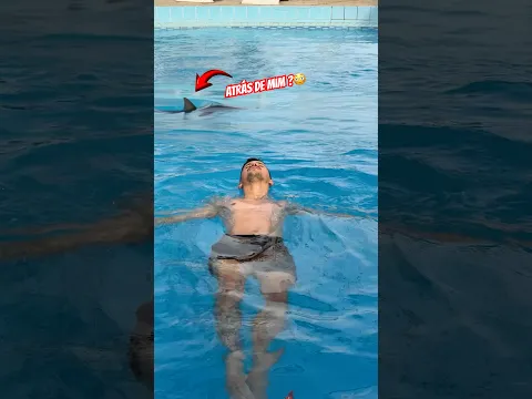 Eu tava relaxando na piscina ATÉ VER ISSO