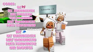 Roblox Christmas Outfit Ideas 🎀 || Working Brookhaven CODES || #roblox