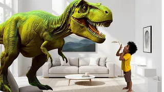 Dinosaur Adventures for Kids | Rockets Dinosaur Toys Become Alive