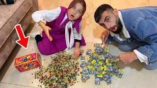 مقلب الطقييع بي ماشا وابوها من بودي