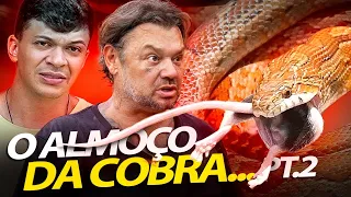 COCIELO DEU UM RATO PARA A COBRA DO RICHARD! | A CASA DOS BICHOS