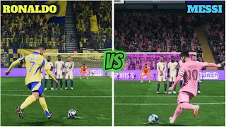 Messi vs Ronaldo: Free Kick Evolution from FIFA 22 to FC 25