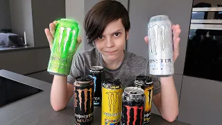 ¿QUÉ MONSTER ES MEJOR? CON MIS HERMANOS !! - ThiagoIUTU