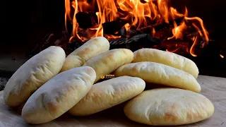Lepinje za ćevape recept za somun - šuplje lepinjice