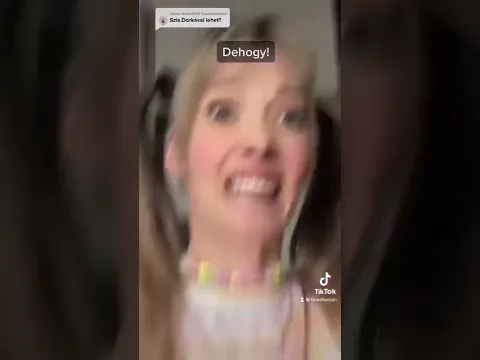 Új* TikTok Official Rövid videó| 😂BOCS TESÓ😎 #tiktok #fanniburjan