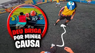 FIZ TANTO GOL QUE DEU BRIGA COM O GOLEIRO - VISÃO DE UM CANHOTO JOGANDO SOCIETY!