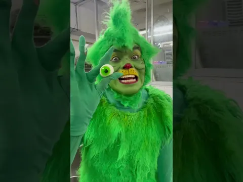 Helado del Grinch! Sígueme! #shorts