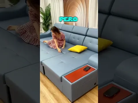 El sofá de 10 mil dólares que lo hace todo 🛋️