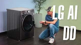 Trải nghiệm máy giặt LG AI DD™: Trí tuệ nhân tạo, truyền động trực tiếp