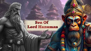 who is son of Hanuman #hanuman by_ @talesandscience_official