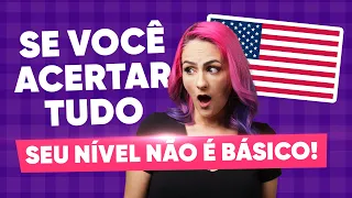 🎯 Teste Seu Nível de Inglês em 20 Perguntas! Descubra se Você é A1, B2 ou C2!