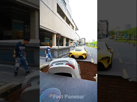 भूकंप से जमीन टूटने लगी और कार गड्ढे में गिर गई 😱🤯