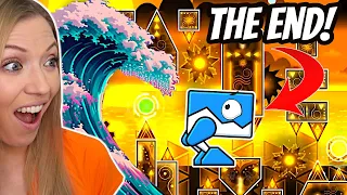 Reacting To THE HARDEST Geometry Dash Levels!