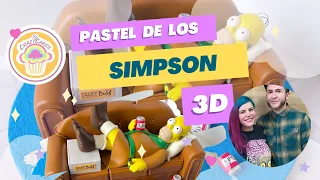 PASTEL 3D SIMPSON /CHISMECITO   #chismecito #chisme #storytime #cake #historia #chisma #tucrazycakes