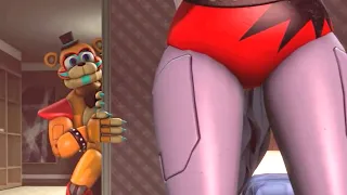 FNAF SECURITY BREACH TRY NOT TO LAUGH ANIMATIONS | Funny Memes
