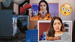 مقلب الثلاجه بداخلها وحش شاهد رد فعل النااس عليا في اوميجل 🤯Refrigerator prank has a monster inside🤯